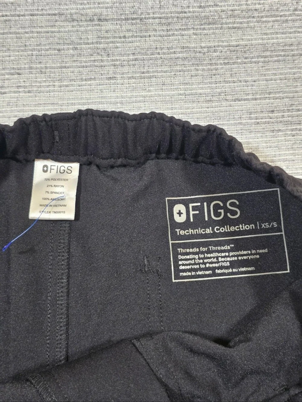 Figs elastic waistband
